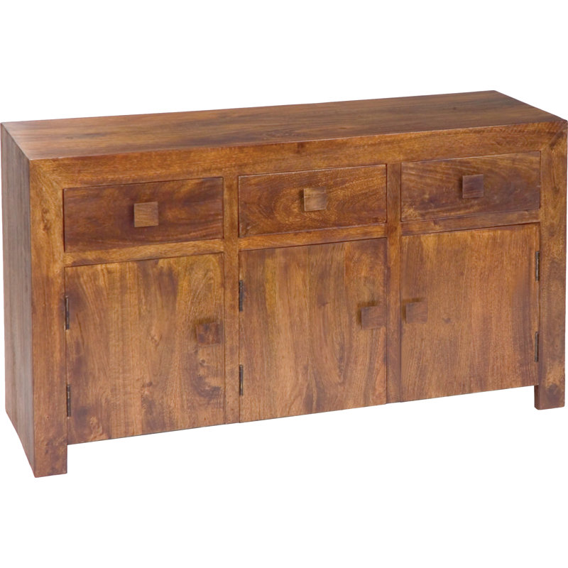Quinton 135cm Sideboard, Dark Mango