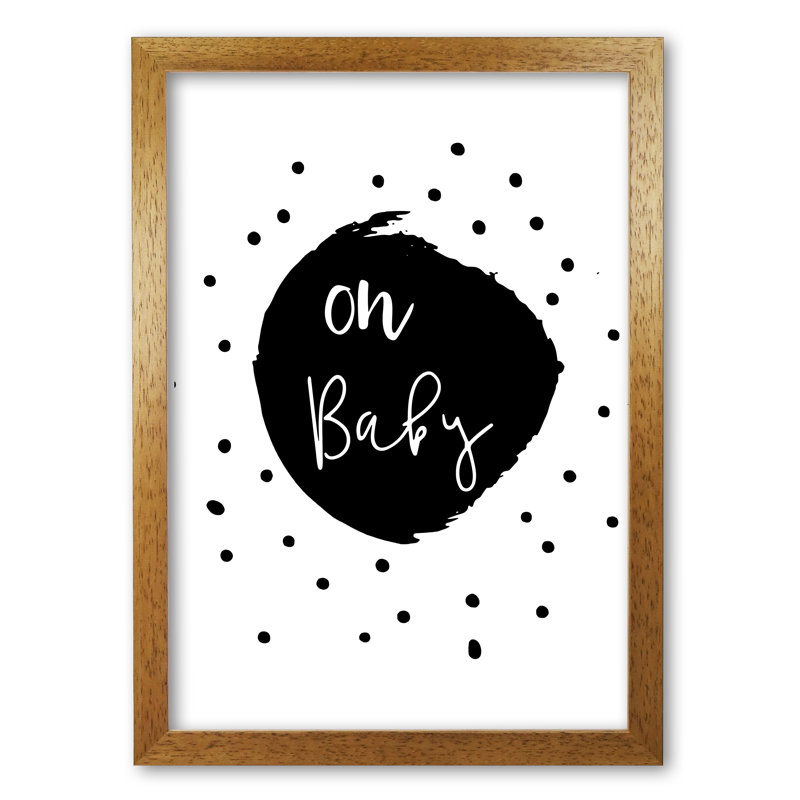 Oh Baby - Painting, 30 cm H x 21 cm W x 1 cm D, No Frame