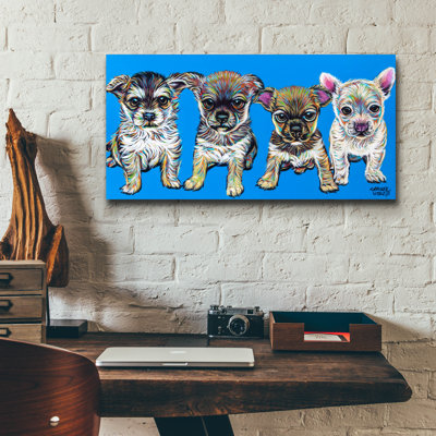 " Chihuahua Pups " by Carolee Vitaletti