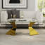 Ensemble de 3 tables basses avec table de bout et console-107235171