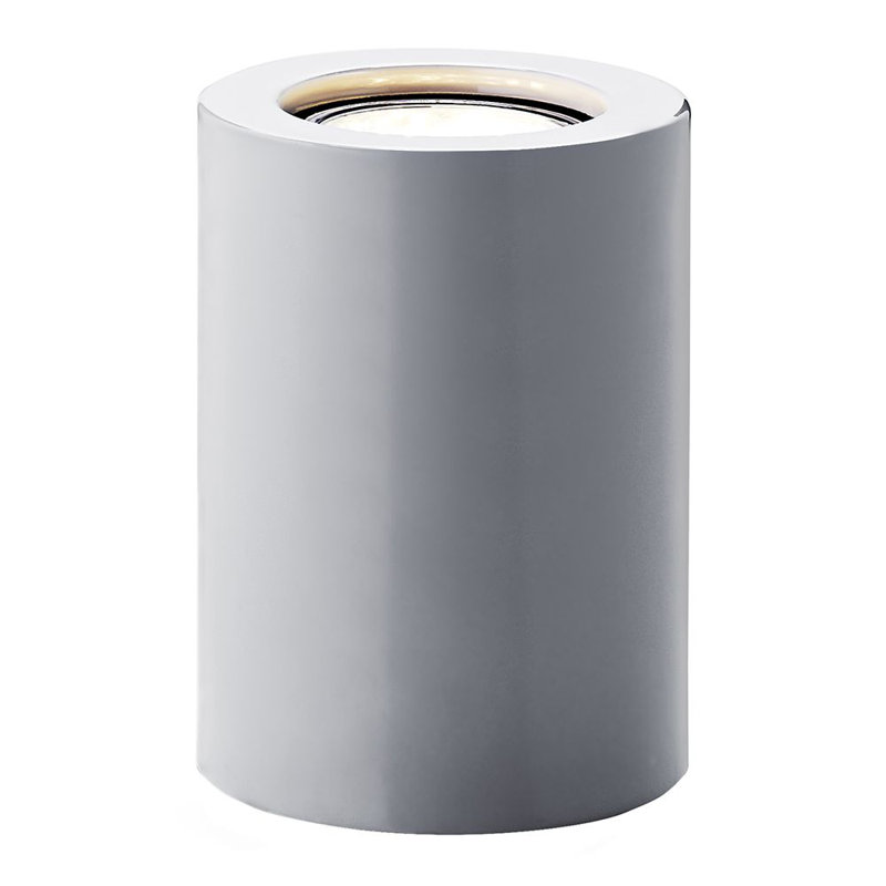Iminzat Small and Contemporary LED Table/Floor Lamp Uplighter, Grey