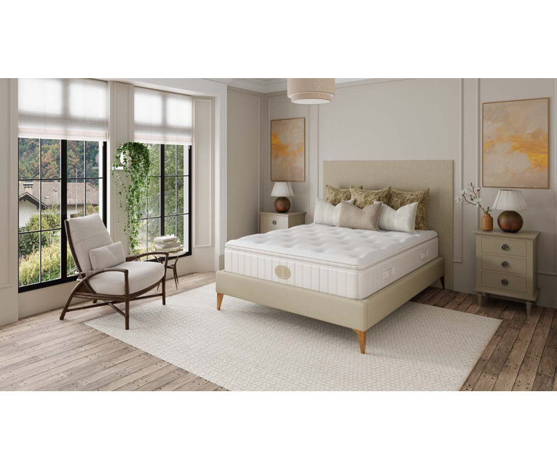 Timeless 15'' Medium-Firm Pillow Top Innerspring Two-Sided Mattress
