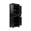 Grande armoire de rangement pour salle de bain avec espace de rangement multifonctionnel-753520712