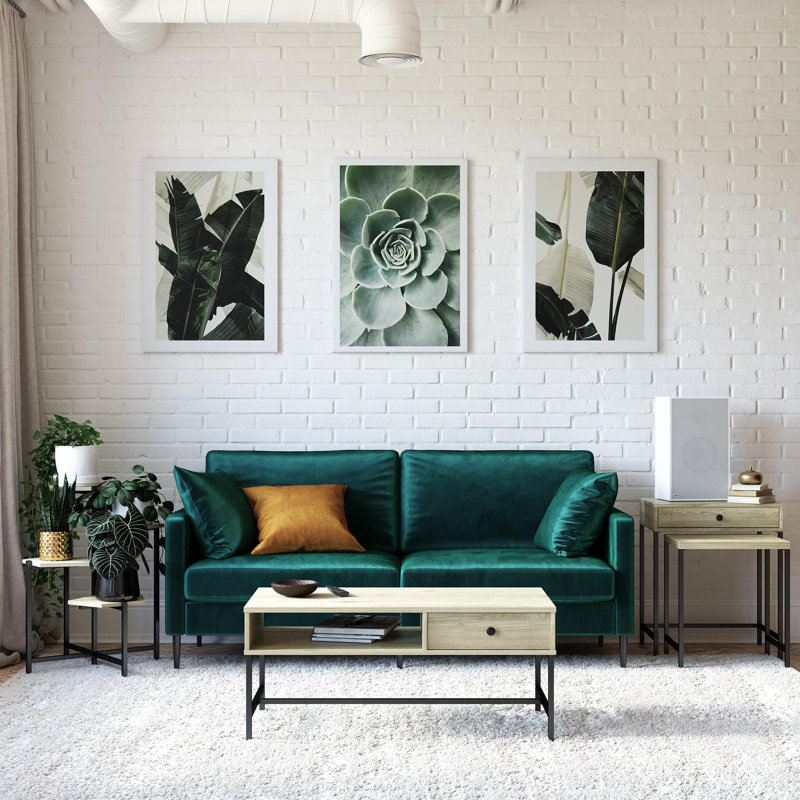 Cuomo Four Leg Coffee Table with Storage