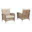 Ensemble de 2 chaises longues Braylee