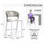 Tabouret de bar d'extérieur Brasia-88989249-88989248