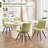 Upholstered Faux Leather Dining Chair-1975617978