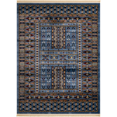 Tapis bleu Aucun