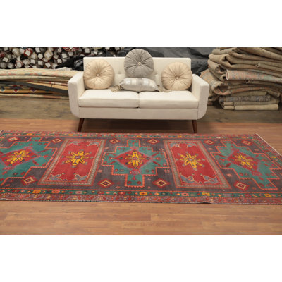 Tapis à motif géométrique traditionnel 5 x 10