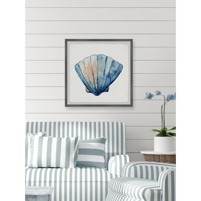 «Scallop Shell», reproduction encadrée
