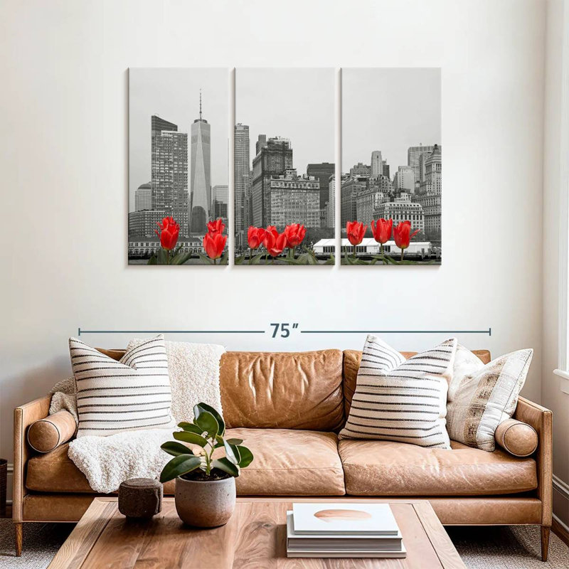 Kavia NYC Tulips Pop, 36" H x 57" W