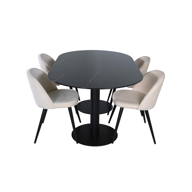 Pillan 4 - Person Dining Set