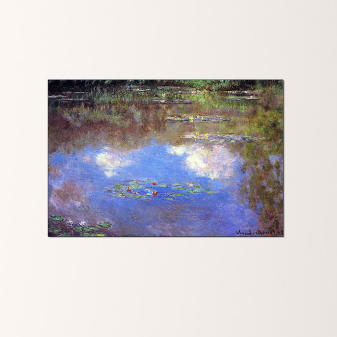 Claude Monet - Wrapped Canvas Painting, 60cm H x 90cm W x 1.8cm D