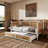 Chatney Traditional Style Rattan Daybed with  Trundle-1286703601-1286703600