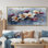 «Winter Garden of Magnolias On Stone River I», art mural sur toile Magnolias
