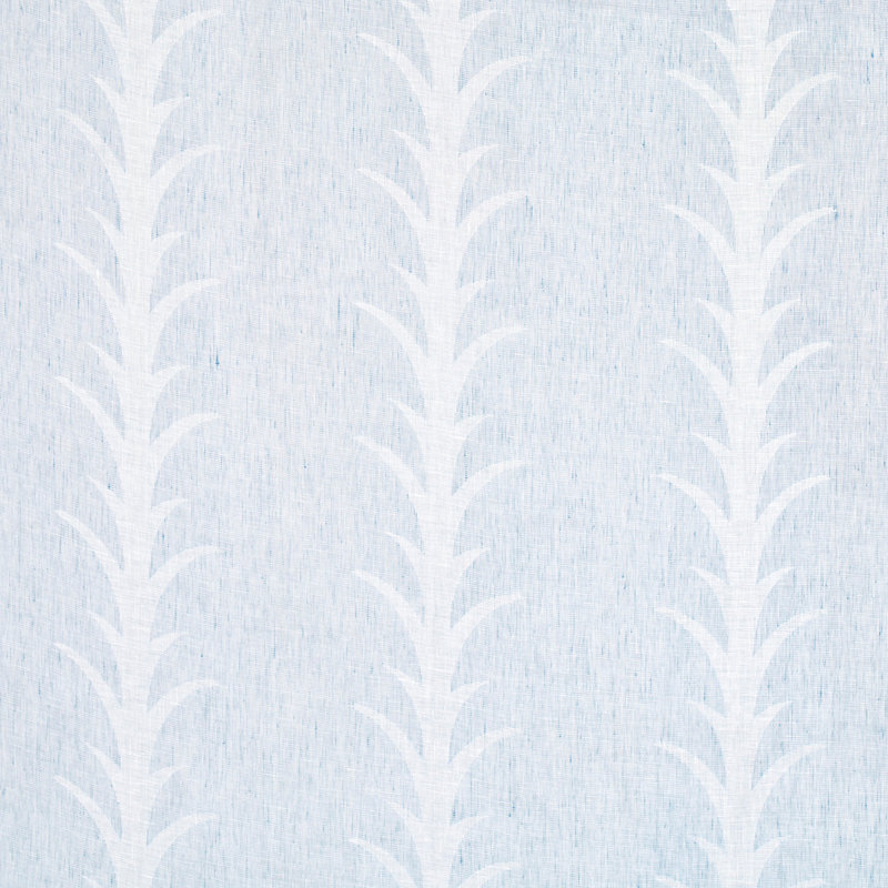 Essentiels: tissu rayé d'acanthe diaphane, Ardoise