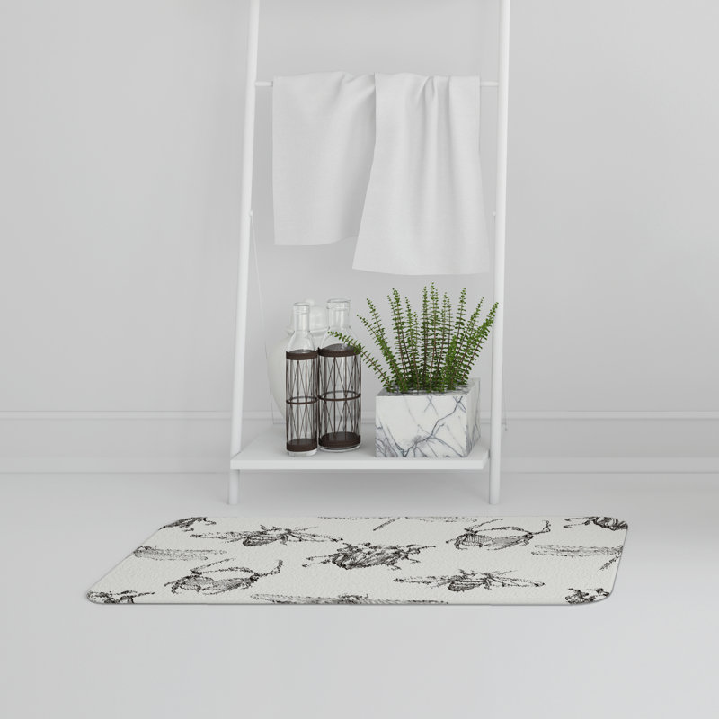 Brummett Non-Slip Bath Rug