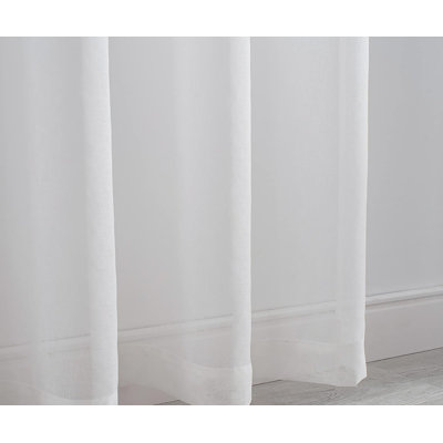 Paire de rideaux transparents Alohna