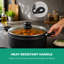 ROYALFORD Casserole Dish | Induction Safe Cooking Pot with Tempered Glass Lid | Forged Aluminium Cookware with 5-Layer Non-Stick Granite Coating PFOA Free & Dishwasher Safe | Terranox Series-88147168