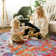 Straub Large Tranditional Rugs Living Room Rug Washable Bedroom Rug Non-Slip Colorful Vintage Accent Floor Carpet For Home Decor