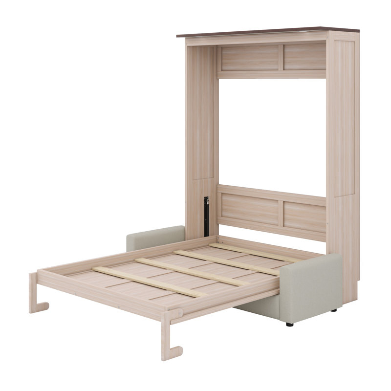 Murphy Bed With Sofa And LED
