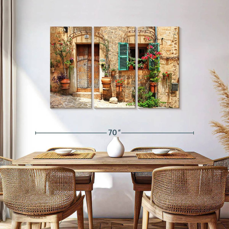 Lilie, rue charmante espagnole, H 36 po x l 57 po