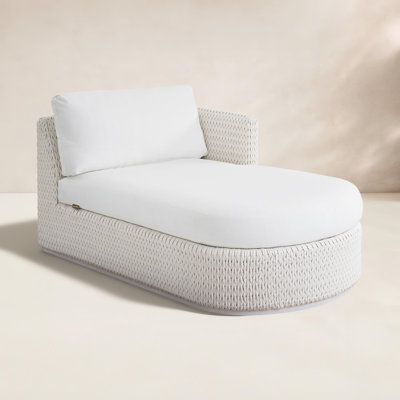 Ocean Breeze Promenade 39" Patio Chaise Lounge
