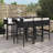 Metal Bar Set with Stools-503155701-486713636
