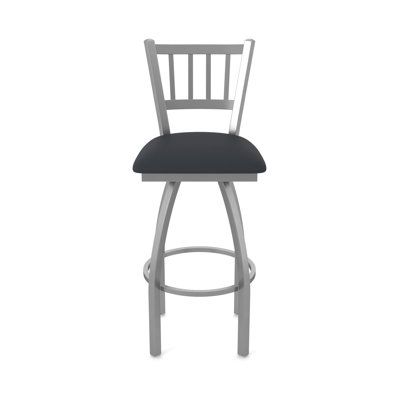 Contessa Stainless Steel Indoor/Outdoor Swivel Bar Stool