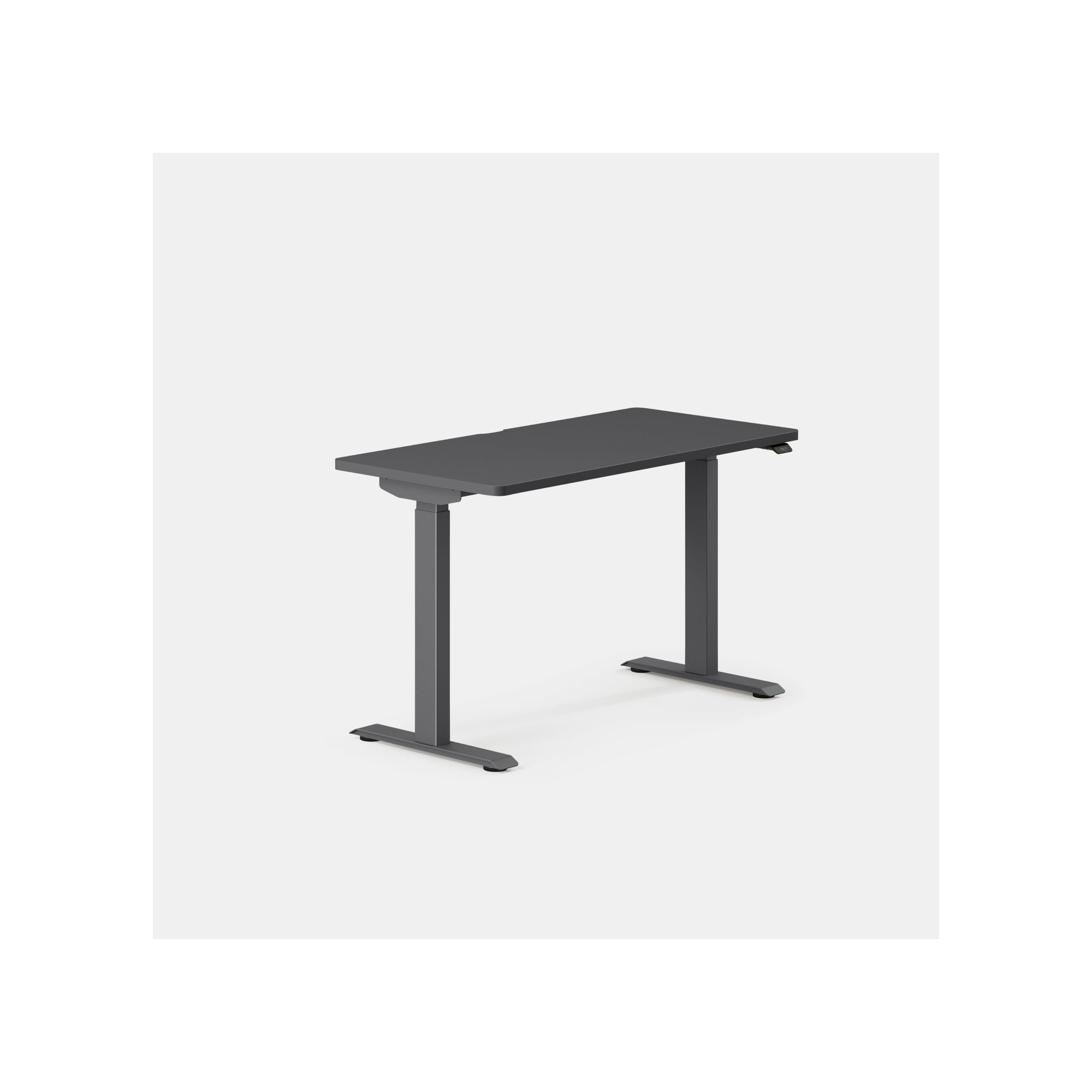 Duo Standing Desk, Charcoal, 47.3" H x 48" W x 24" D, Charcoal