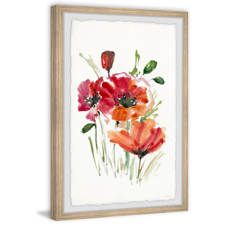Blooms In Surprise by Parvez Taj - Single Picture Frame Painting, 30 cm H x 20 cm W