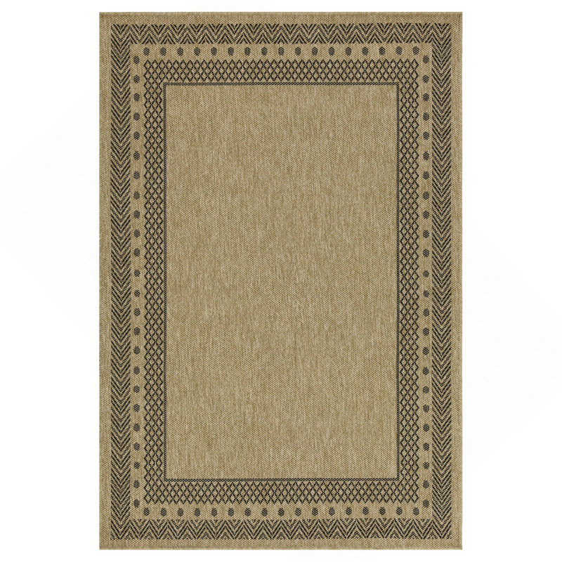 Pavillon de jardin en métal 10 po X 10 pi 3 po Tapis intérieur / extérieur, Rectangle 7 pi 10 po x 10 pi 3 po