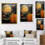 Yellow Black Neptune Saturns Sonata II - Neptune Canvas Prints-592533280-592533290
