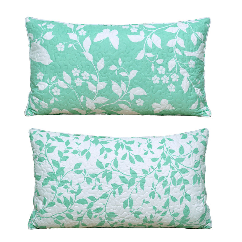Housse de coussin Birdsong, Bleu sarcelle