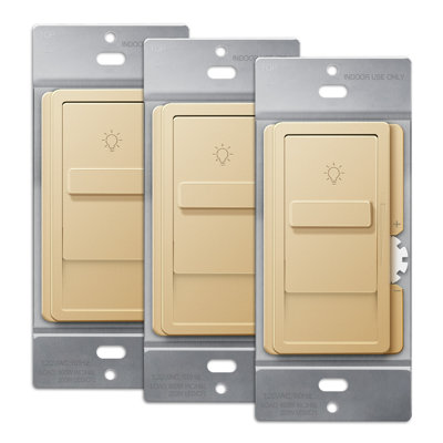 Kalide Single Pole Slide Dimmer