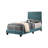 Charming Twin Bed In Refreshing Hue