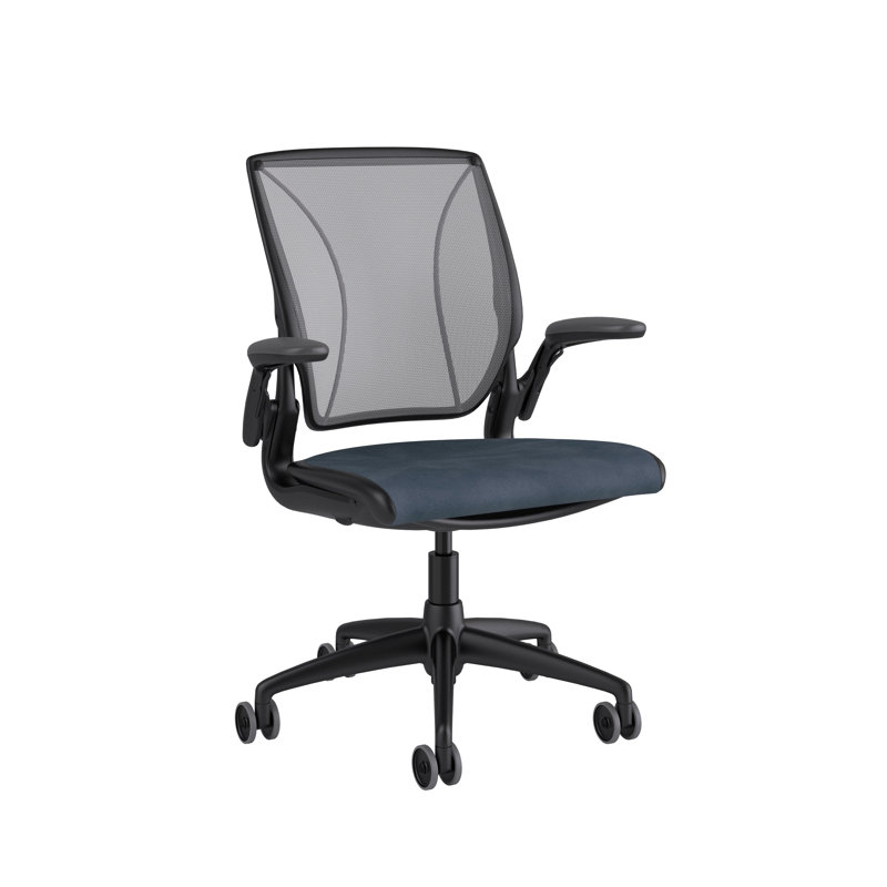 Mesh Task Chair, Pinstripe/Cadmium Yellow, Dash/Platinum, Black