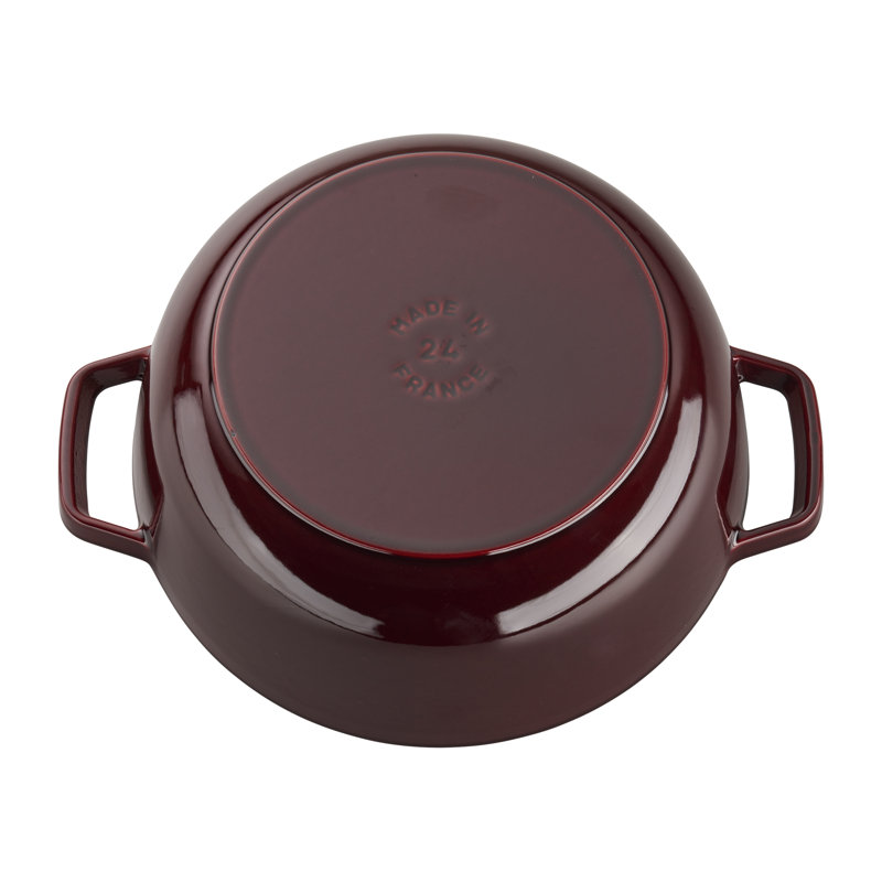 Cast Iron 3.8-qt Essential French Dutch Oven, Grenadine
