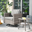 Baili Outdoor Chair With Side Table