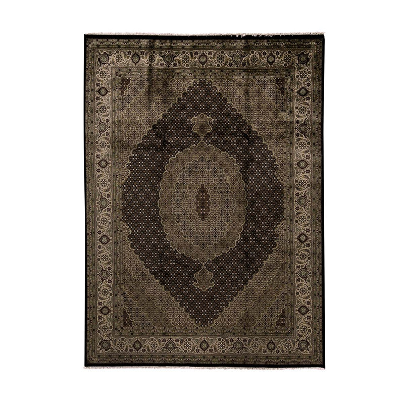 Tapis beige / brun de haute qualité
