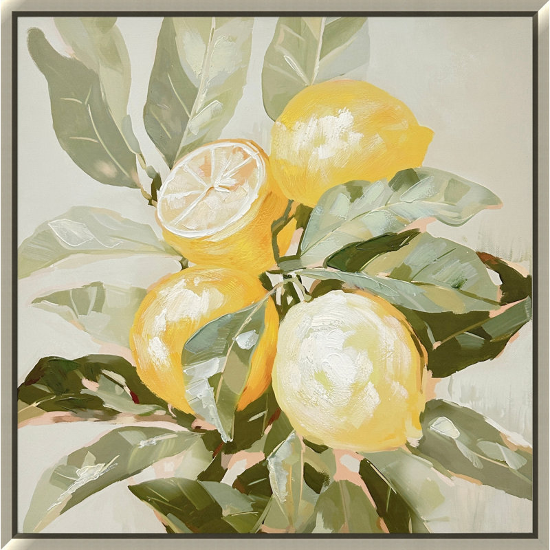 Citrus Delight Canvas Wall Art