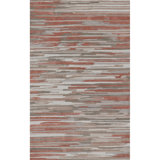 Aspen Hand-Tufted Indoor Rug Abstract Stripe Brown/Red/Beige