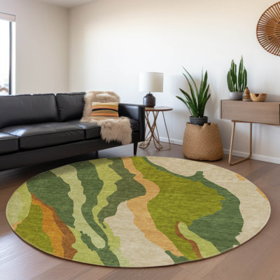 Premium Machine Washable Cossette AMF1047 Waves Rug