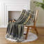 Olive Green Throw Blanket for Sofa, 127 x 152 cm Buffalo Checkered Blankets