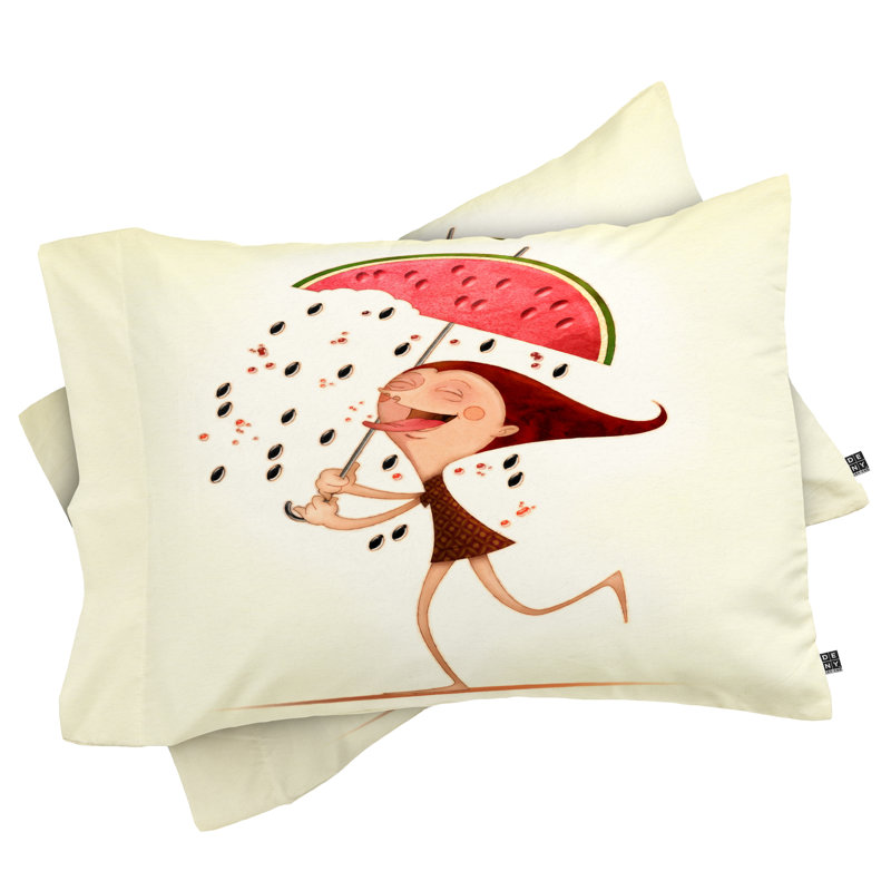 Jose Luis Guerrero Watermelon Pillowcase, King