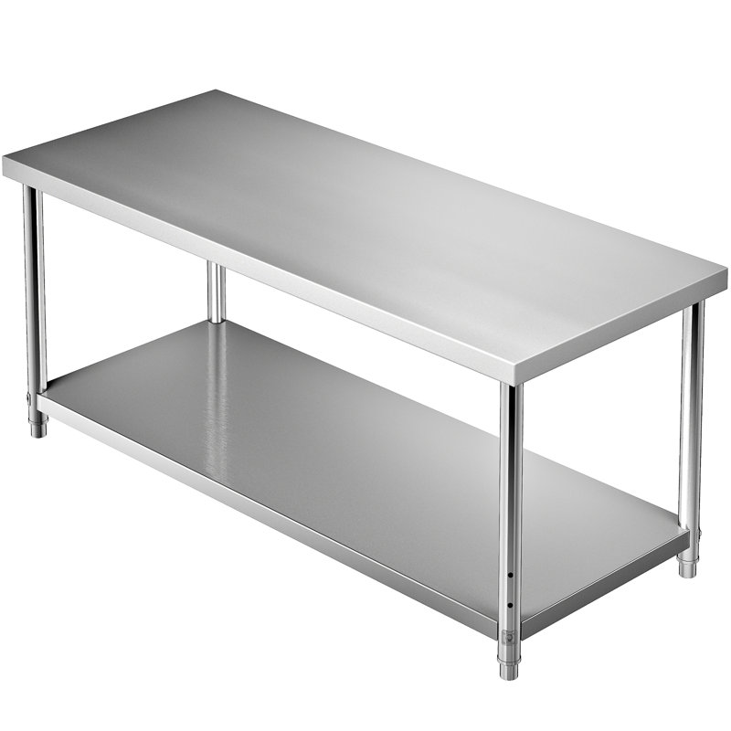 182.9cm W Metal Top Workbench