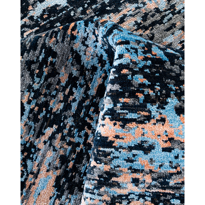 Overdyed One-of-a-Kind 8' 2" X 10' 0" Hand Knotted Area Rug