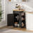 Mindert Manufactured Wood Kitchen Cart-2011197754