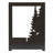 STEEL FIREPLACE LOG BASKET 