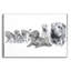 «Growing Up Shar Pei» par Barbara Keith - peinture sans cadre-535375944